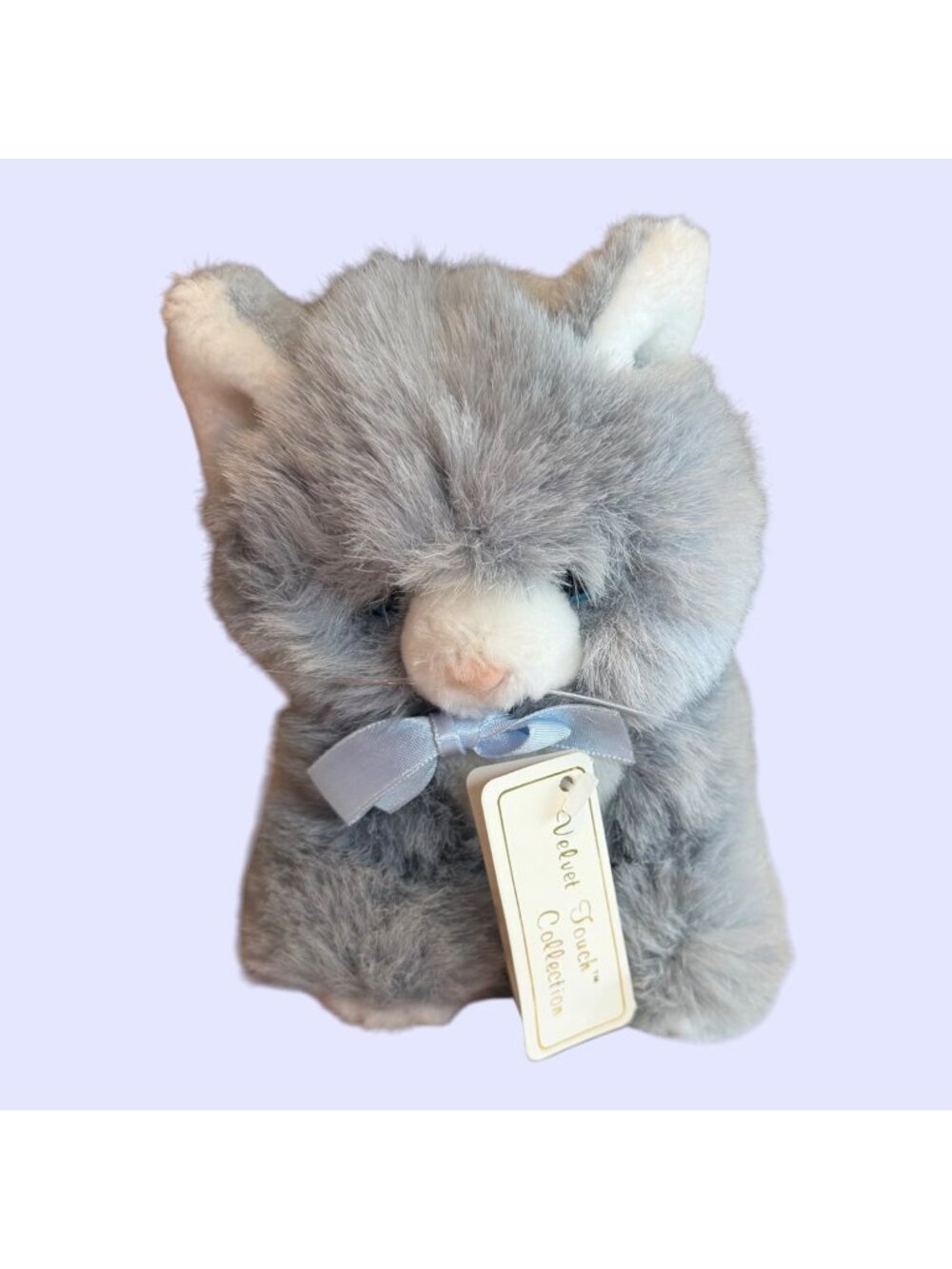 Vintage Velvet Touch Collection Jerry Elsner Kitty Cat Plush W/ Tag